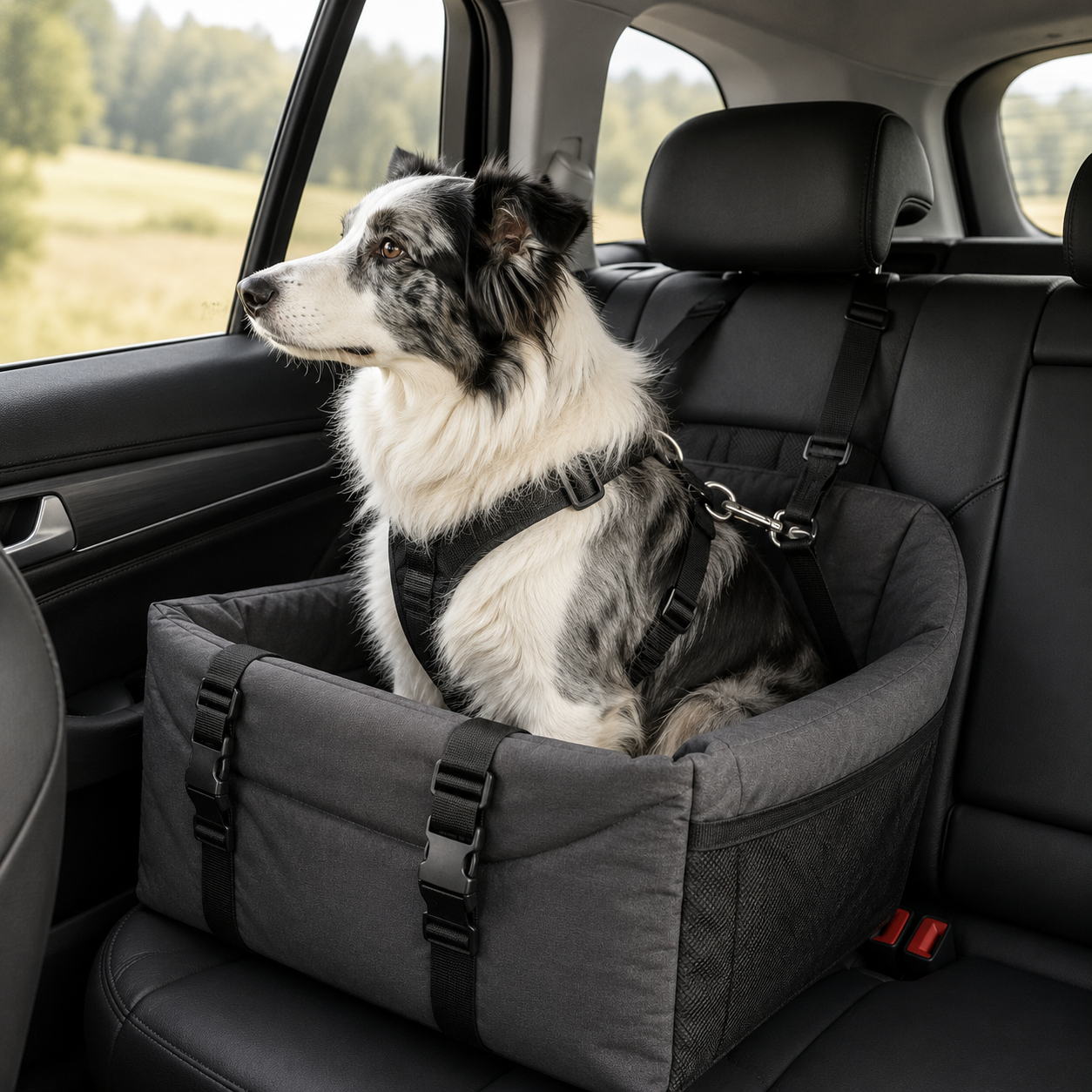 Panier Chien Voiture Image