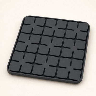 Tapis de léchage chien - silicone gris - KALMO