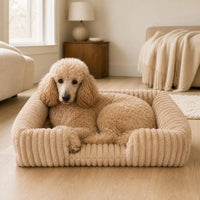 Caniche Royal dans un panier hiver pour grand chien | KALMO