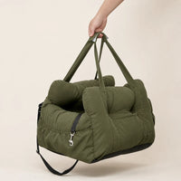 Panier Voiture Chien - Vert