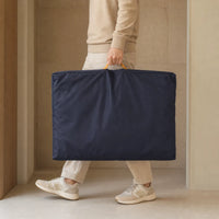 Poignée de transport du tapis Oxford bleu marine pour chien | KALMO